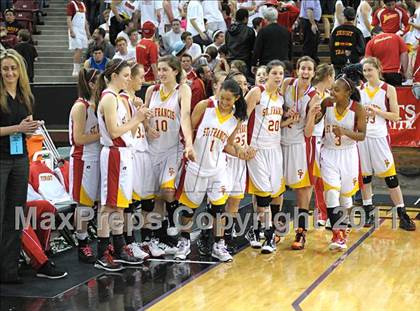 Thumbnail 3 in Lincoln vs St. Francis (CIF SJS D1 Final) photogallery.
