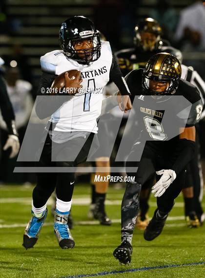 Thumbnail 3 in Golden Valley vs. San Gorgonio (CIF SS D7 Semi-Final) photogallery.