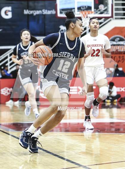 Thumbnail 2 in Sidwell Friends vs Sierra Canyon (Spalding Hoophall Classic) photogallery.