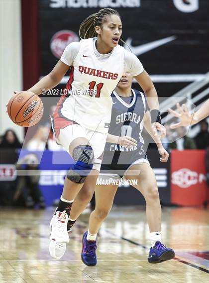 Thumbnail 2 in Sidwell Friends vs Sierra Canyon (Spalding Hoophall Classic) photogallery.