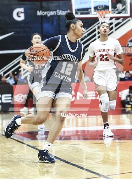 Thumbnail 3 in Sidwell Friends vs Sierra Canyon (Spalding Hoophall Classic) photogallery.