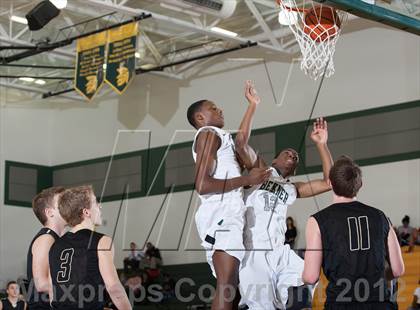 Thumbnail 2 in The Colony vs Berkner (Carrollton-Farmers Branch Basketball Classic) photogallery.