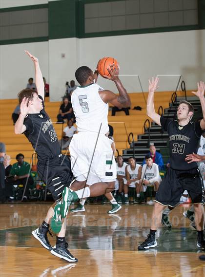 Thumbnail 1 in The Colony vs Berkner (Carrollton-Farmers Branch Basketball Classic) photogallery.