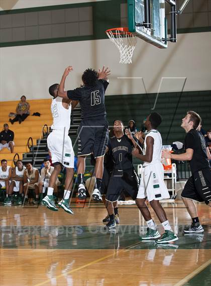 Thumbnail 2 in The Colony vs Berkner (Carrollton-Farmers Branch Basketball Classic) photogallery.
