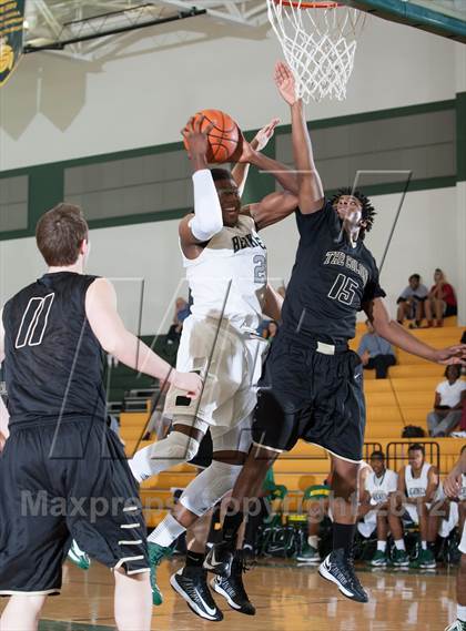 Thumbnail 2 in The Colony vs Berkner (Carrollton-Farmers Branch Basketball Classic) photogallery.