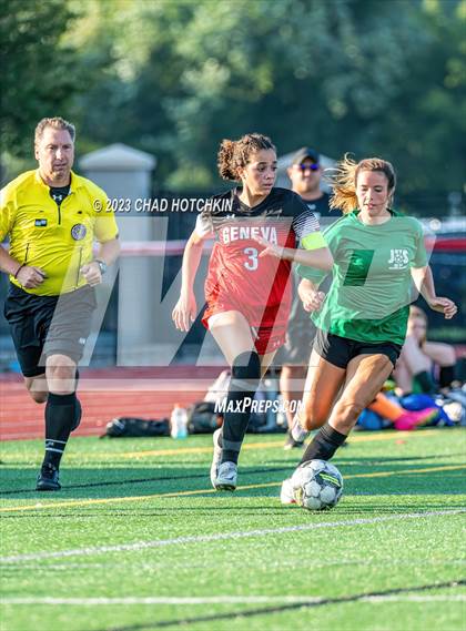 Thumbnail 2 in North Rose-Wolcott @ Geneva Scrimmage photogallery.