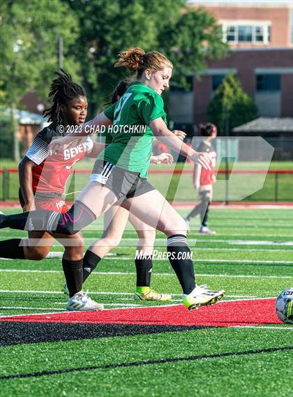 Thumbnail 1 in North Rose-Wolcott @ Geneva Scrimmage photogallery.