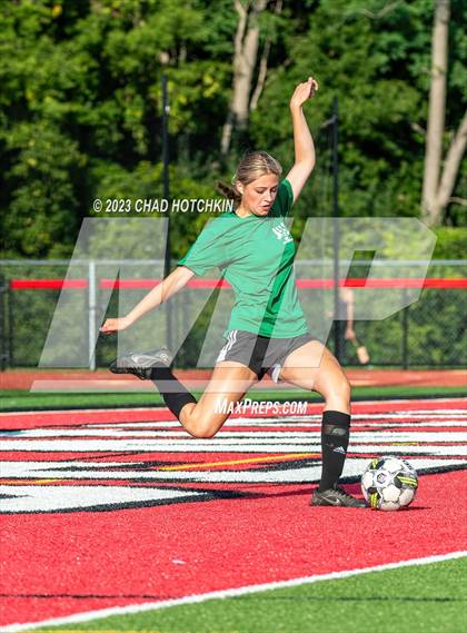 Thumbnail 2 in North Rose-Wolcott @ Geneva Scrimmage photogallery.
