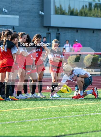 Thumbnail 1 in North Rose-Wolcott @ Geneva Scrimmage photogallery.