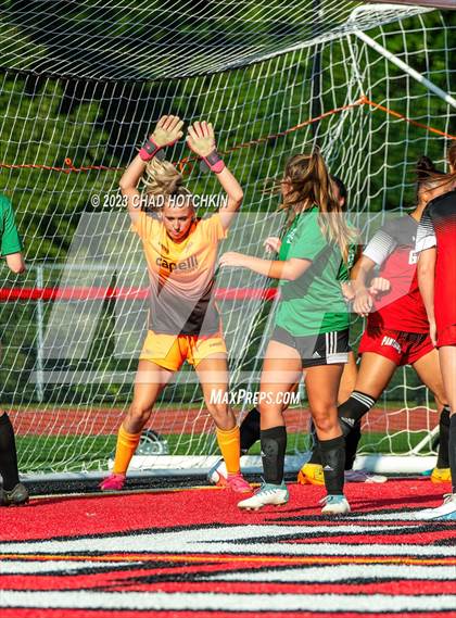 Thumbnail 1 in North Rose-Wolcott @ Geneva Scrimmage photogallery.