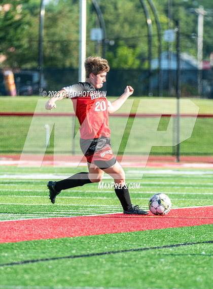 Thumbnail 2 in North Rose-Wolcott @ Geneva Scrimmage photogallery.