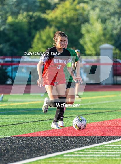 Thumbnail 3 in North Rose-Wolcott @ Geneva Scrimmage photogallery.