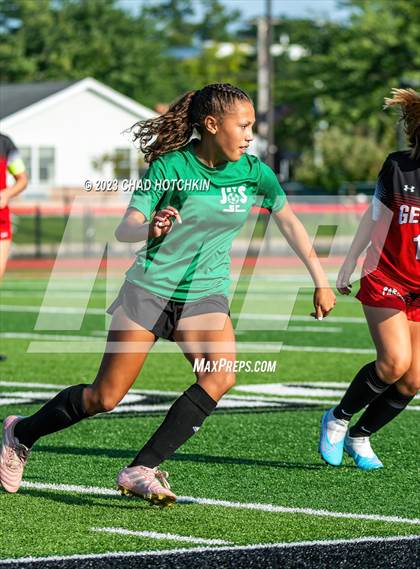 Thumbnail 3 in North Rose-Wolcott @ Geneva Scrimmage photogallery.