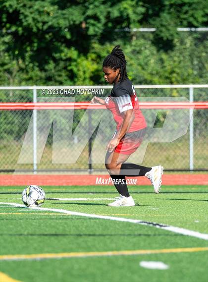Thumbnail 2 in North Rose-Wolcott @ Geneva Scrimmage photogallery.