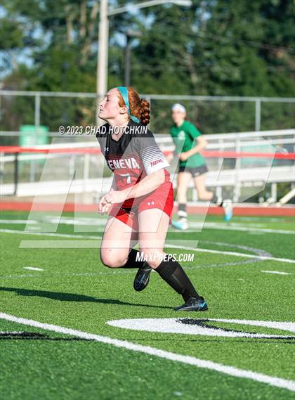 Thumbnail 2 in North Rose-Wolcott @ Geneva Scrimmage photogallery.