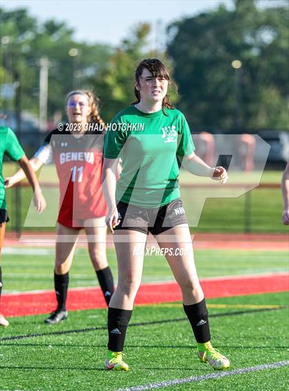 Thumbnail 1 in North Rose-Wolcott @ Geneva Scrimmage photogallery.