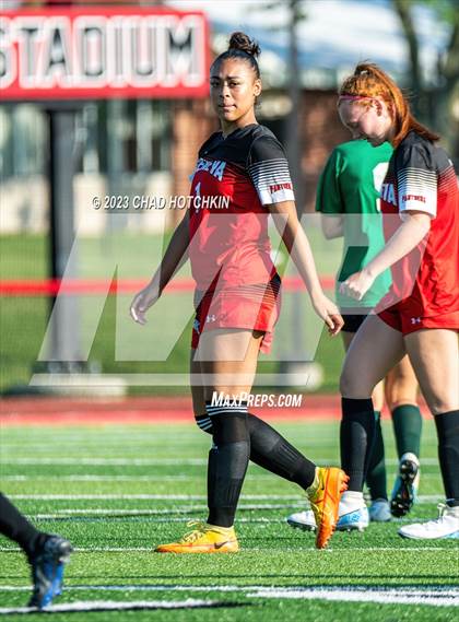 Thumbnail 1 in North Rose-Wolcott @ Geneva Scrimmage photogallery.