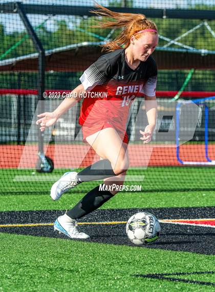 Thumbnail 3 in North Rose-Wolcott @ Geneva Scrimmage photogallery.