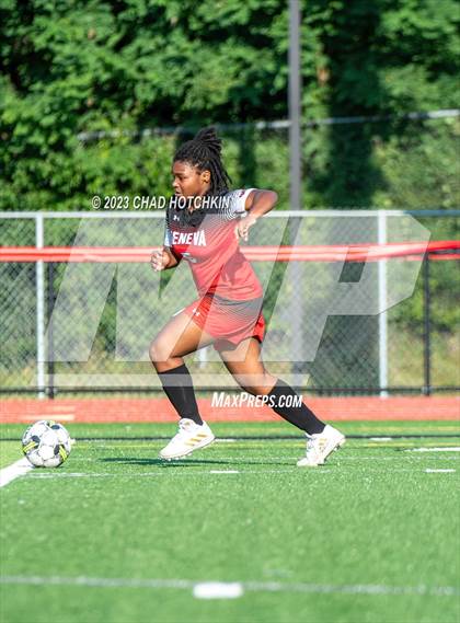 Thumbnail 2 in North Rose-Wolcott @ Geneva Scrimmage photogallery.