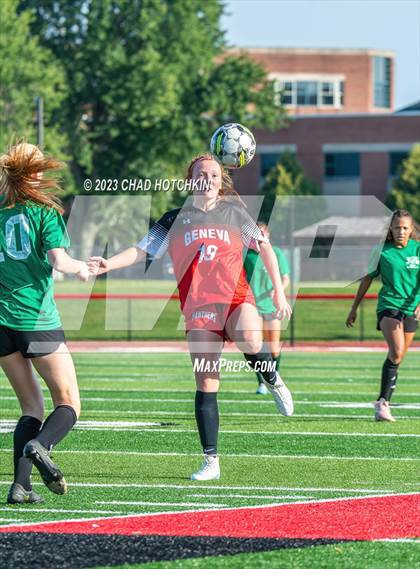 Thumbnail 3 in North Rose-Wolcott @ Geneva Scrimmage photogallery.