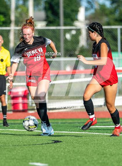 Thumbnail 1 in North Rose-Wolcott @ Geneva Scrimmage photogallery.