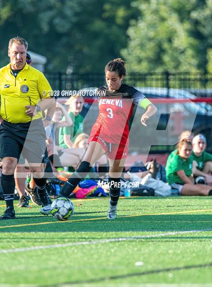 Thumbnail 1 in North Rose-Wolcott @ Geneva Scrimmage photogallery.