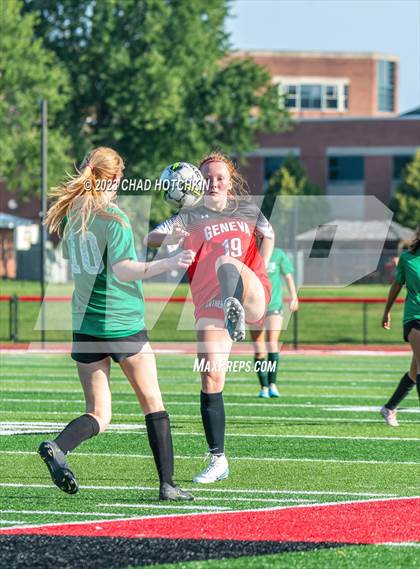 Thumbnail 1 in North Rose-Wolcott @ Geneva Scrimmage photogallery.