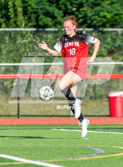 Thumbnail 3 in North Rose-Wolcott @ Geneva Scrimmage photogallery.