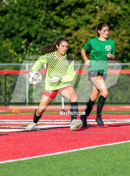 Thumbnail 3 in North Rose-Wolcott @ Geneva Scrimmage photogallery.