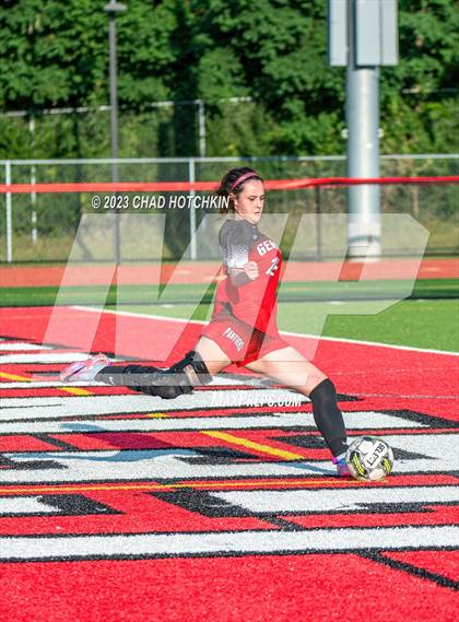 Thumbnail 2 in North Rose-Wolcott @ Geneva Scrimmage photogallery.