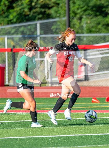 Thumbnail 1 in North Rose-Wolcott @ Geneva Scrimmage photogallery.