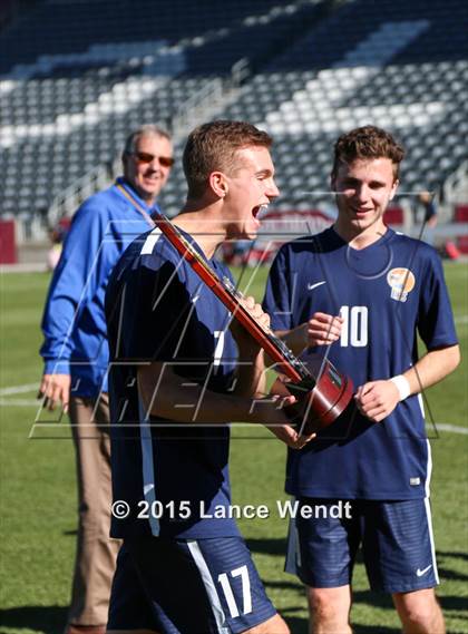 Thumbnail 1 in Evergreen vs. The Classical Academy (CHSAA 4A Final) photogallery.
