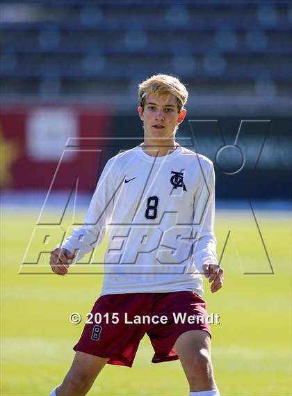 Thumbnail 3 in Evergreen vs. The Classical Academy (CHSAA 4A Final) photogallery.