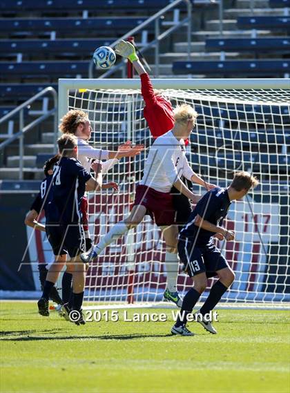 Thumbnail 2 in Evergreen vs. The Classical Academy (CHSAA 4A Final) photogallery.
