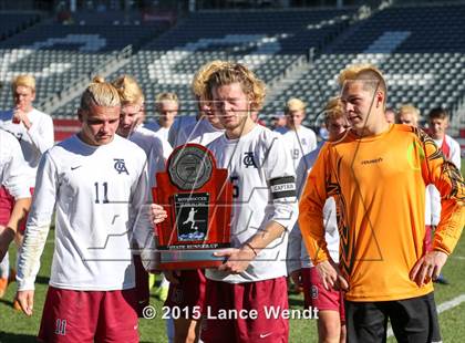 Thumbnail 3 in Evergreen vs. The Classical Academy (CHSAA 4A Final) photogallery.