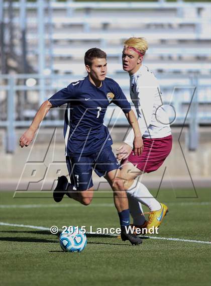 Thumbnail 2 in Evergreen vs. The Classical Academy (CHSAA 4A Final) photogallery.