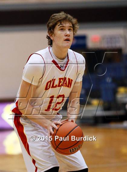 Thumbnail 1 in Warren vs Olean (IAABO Holiday Tournament Large School Championship) photogallery.