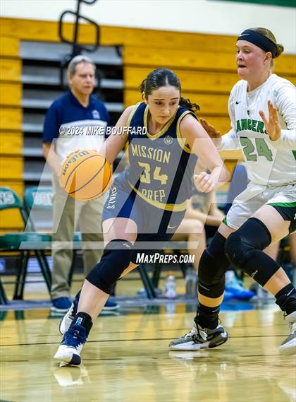 Thumbnail 3 in Mission College Prep vs Thousand Oaks (Santa Barbara Tournament of Champions) photogallery.
