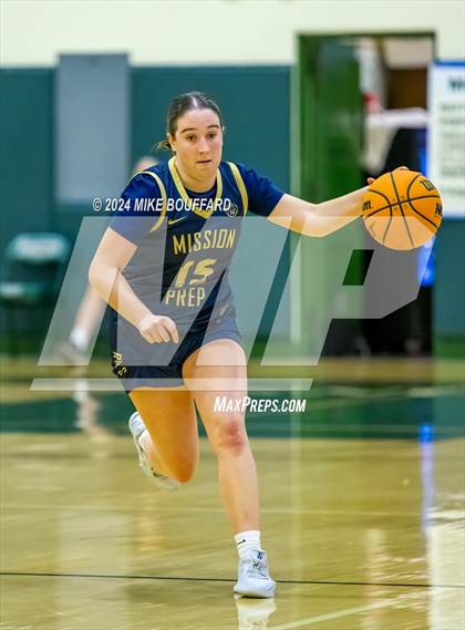 Thumbnail 3 in Mission College Prep vs Thousand Oaks (Santa Barbara Tournament of Champions) photogallery.