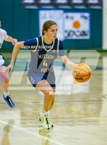 Thumbnail 2 in Mission College Prep vs Thousand Oaks (Santa Barbara Tournament of Champions) photogallery.