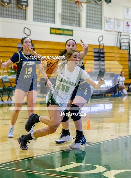 Thumbnail 3 in Mission College Prep vs Thousand Oaks (Santa Barbara Tournament of Champions) photogallery.