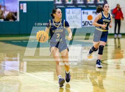 Thumbnail 3 in Mission College Prep vs Thousand Oaks (Santa Barbara Tournament of Champions) photogallery.
