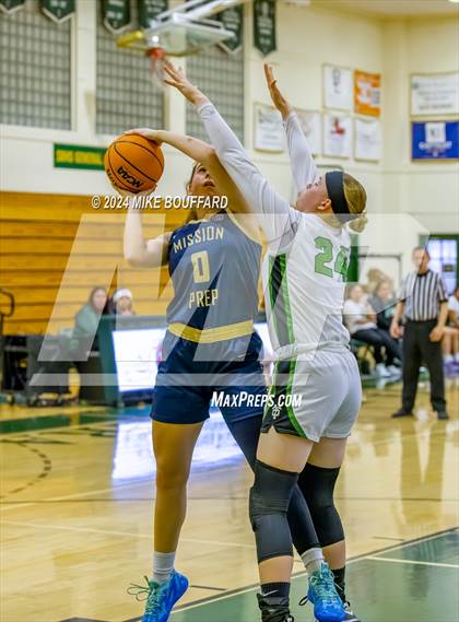 Thumbnail 3 in Mission College Prep vs Thousand Oaks (Santa Barbara Tournament of Champions) photogallery.