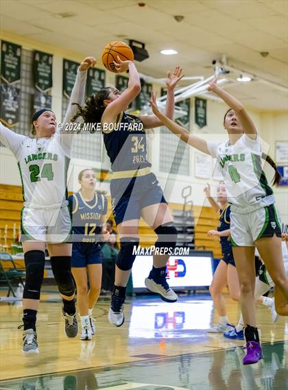 Thumbnail 1 in Mission College Prep vs Thousand Oaks (Santa Barbara Tournament of Champions) photogallery.