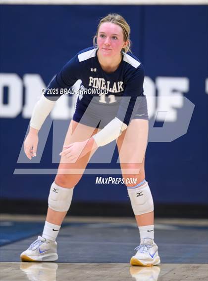 Thumbnail 2 in Draughn @ Pine Lake Prep (NCHSAA 3A Regional Final) photogallery.