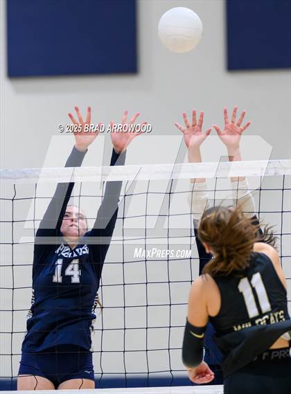 Thumbnail 3 in Draughn @ Pine Lake Prep (NCHSAA 3A Regional Final) photogallery.