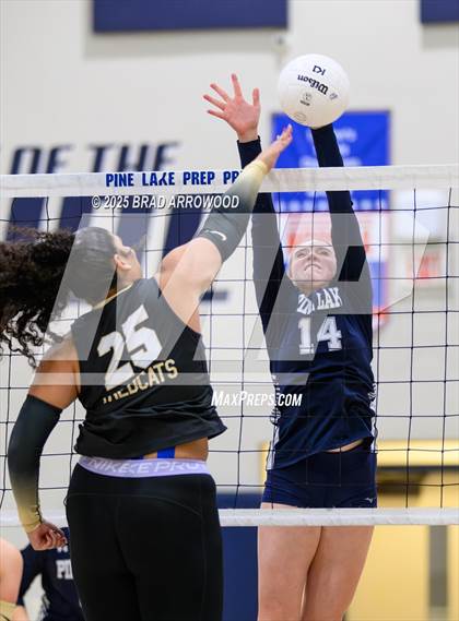 Thumbnail 1 in Draughn @ Pine Lake Prep (NCHSAA 3A Regional Final) photogallery.