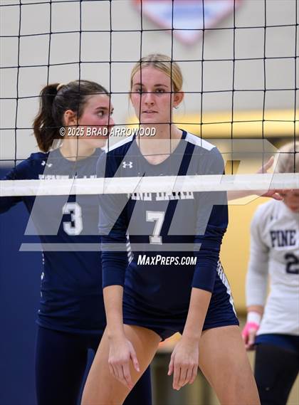 Thumbnail 1 in Draughn @ Pine Lake Prep (NCHSAA 3A Regional Final) photogallery.