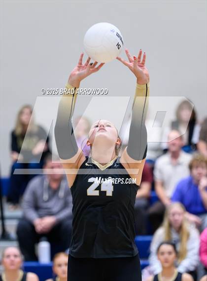Thumbnail 2 in Draughn @ Pine Lake Prep (NCHSAA 3A Regional Final) photogallery.