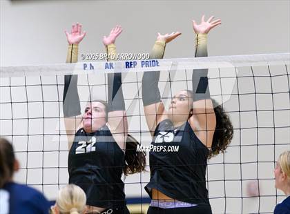 Thumbnail 2 in Draughn @ Pine Lake Prep (NCHSAA 3A Regional Final) photogallery.